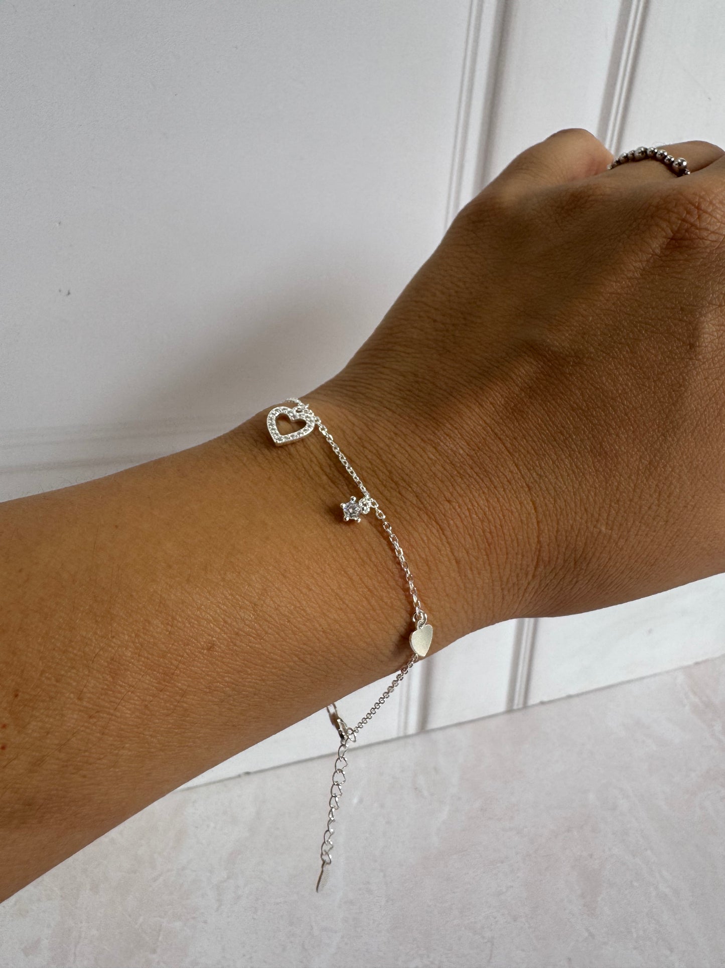 Pulsera Corazones