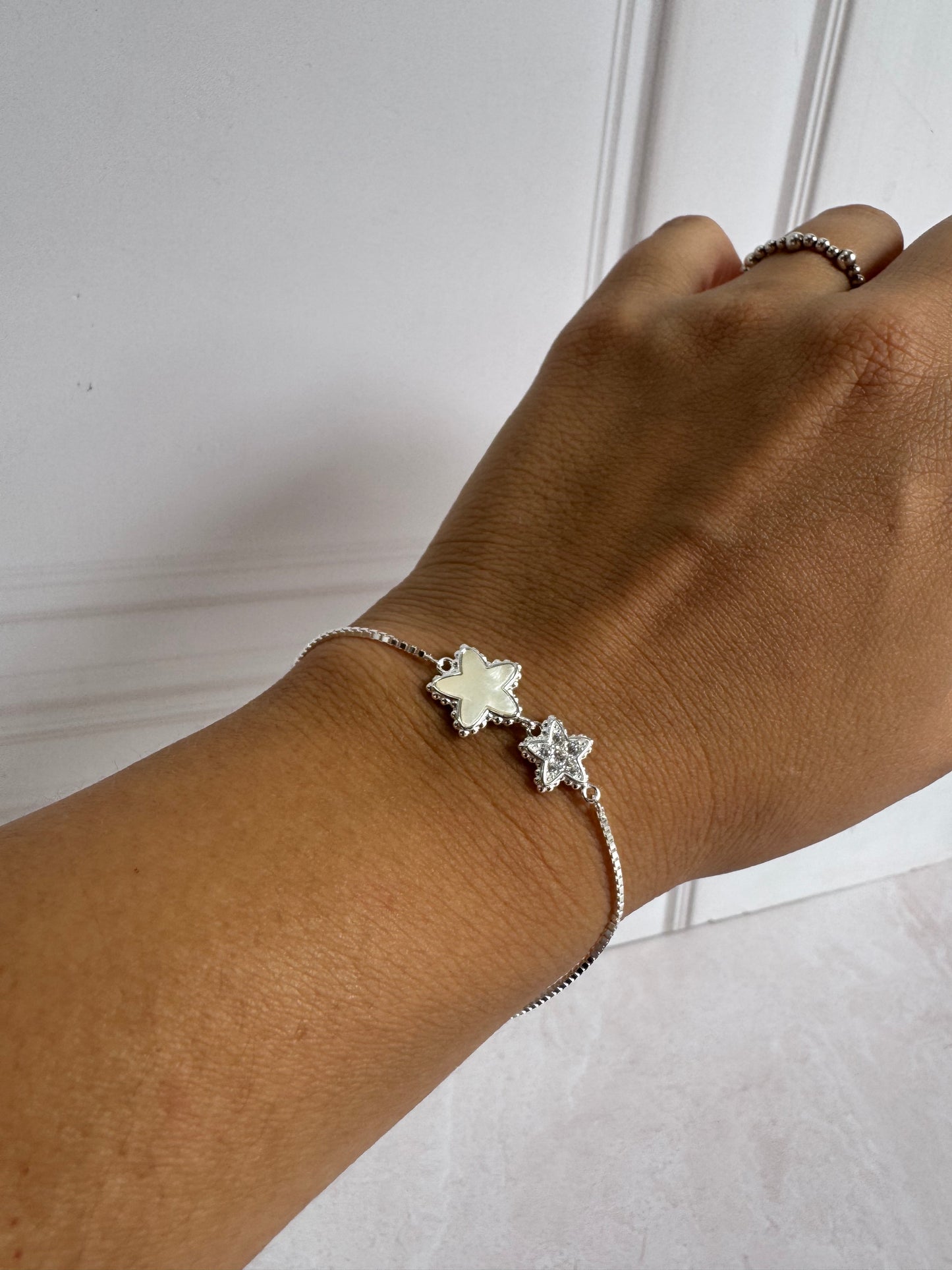 Pulsera Doble Estrella