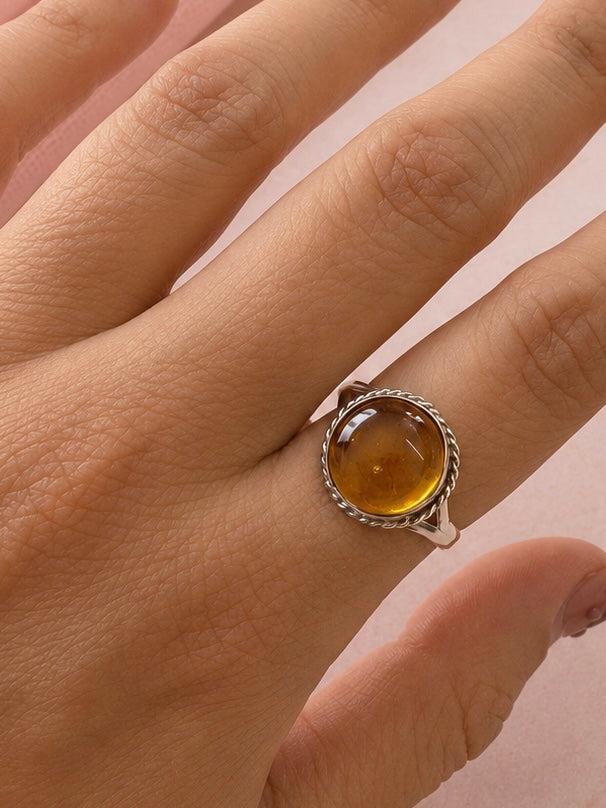 Anillo Ámbar Natural 2