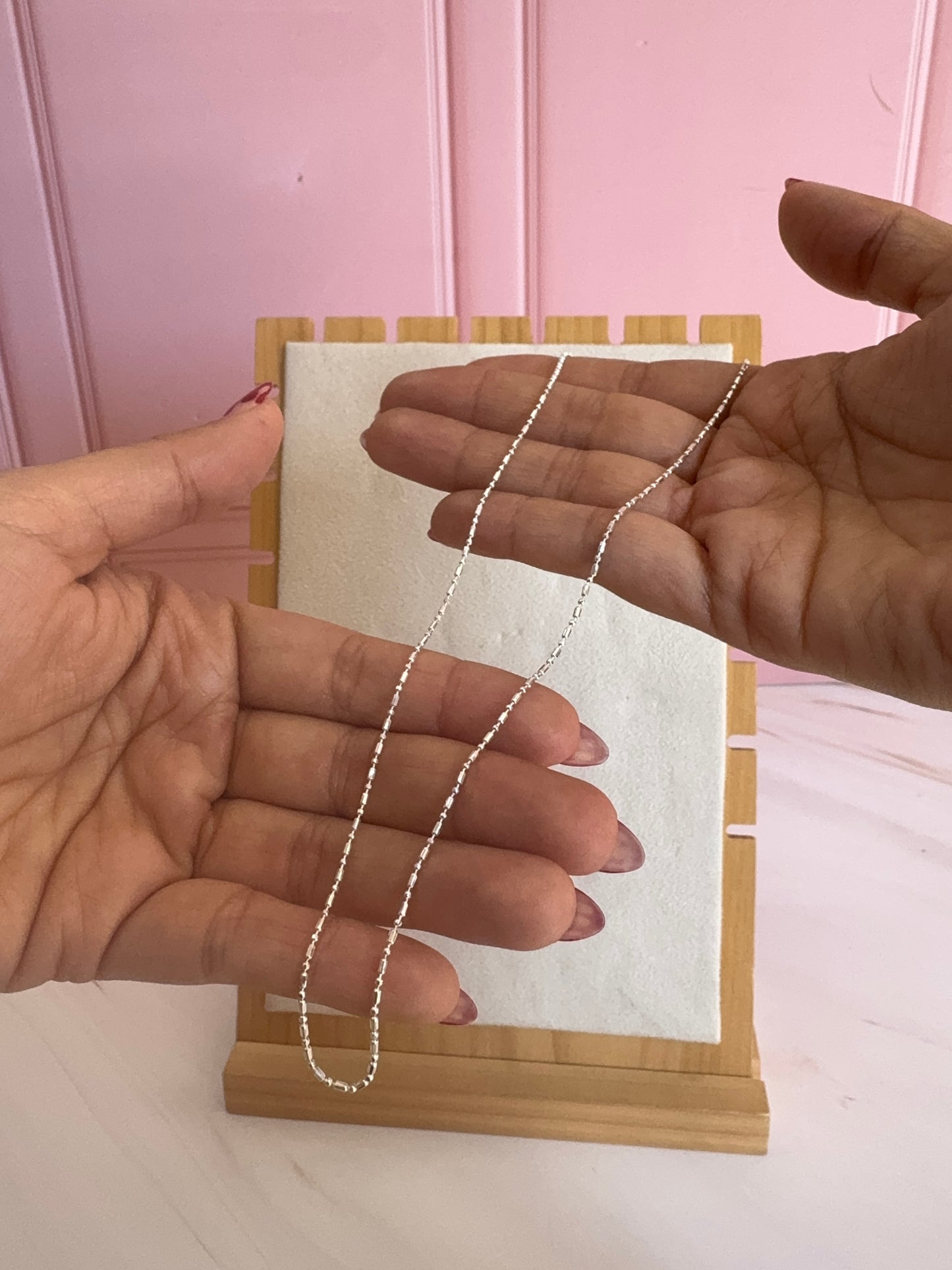 Collar Punto y Coma Mini Plata .925