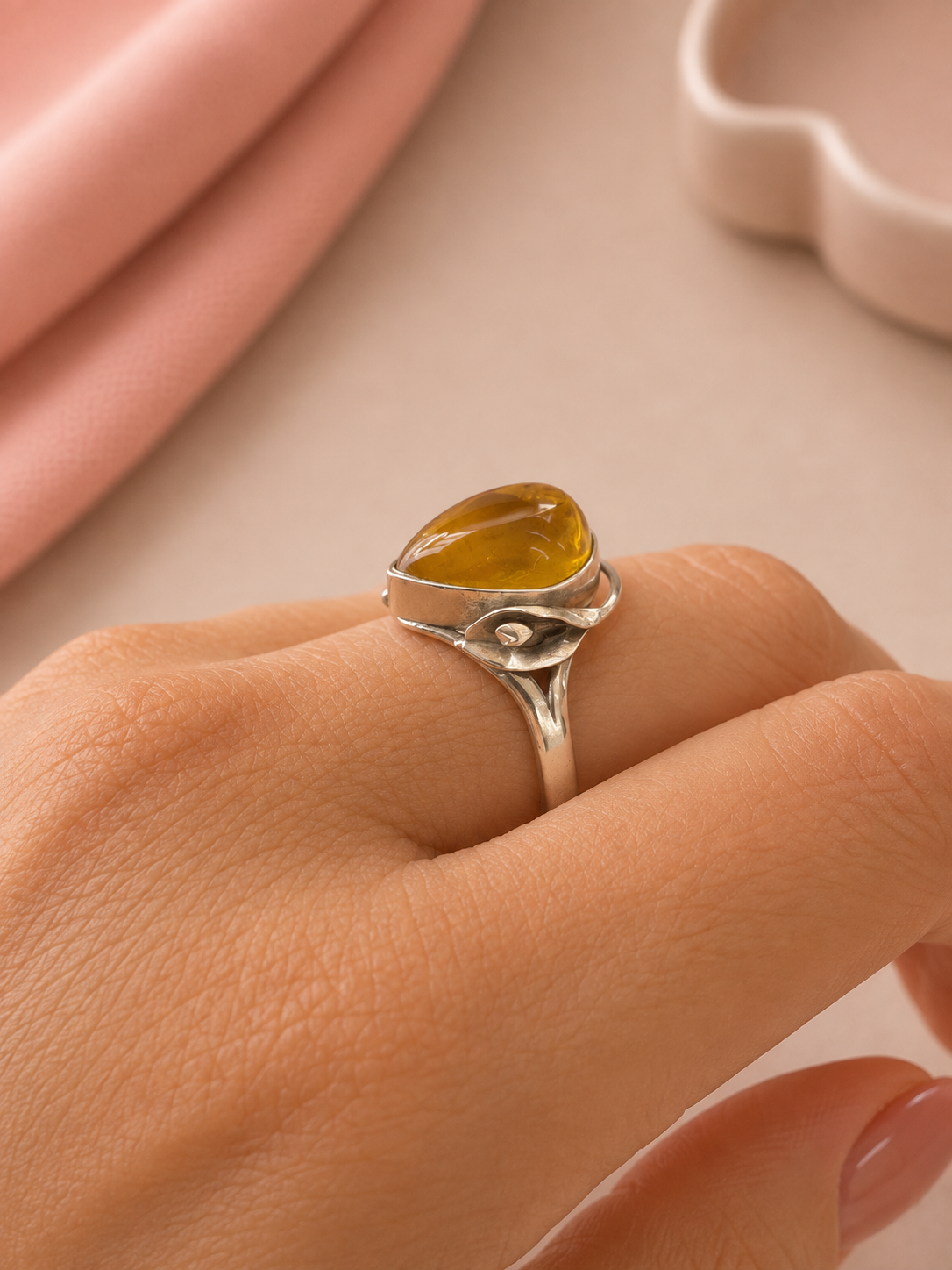 Anillo Ámbar Natural 21