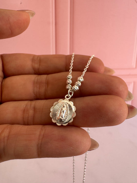 Collar Virgen Flor