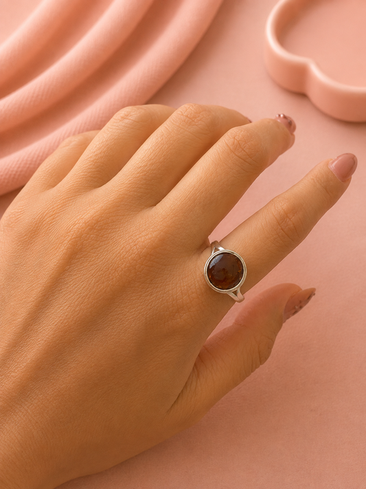 Anillo Ámbar Natural 10