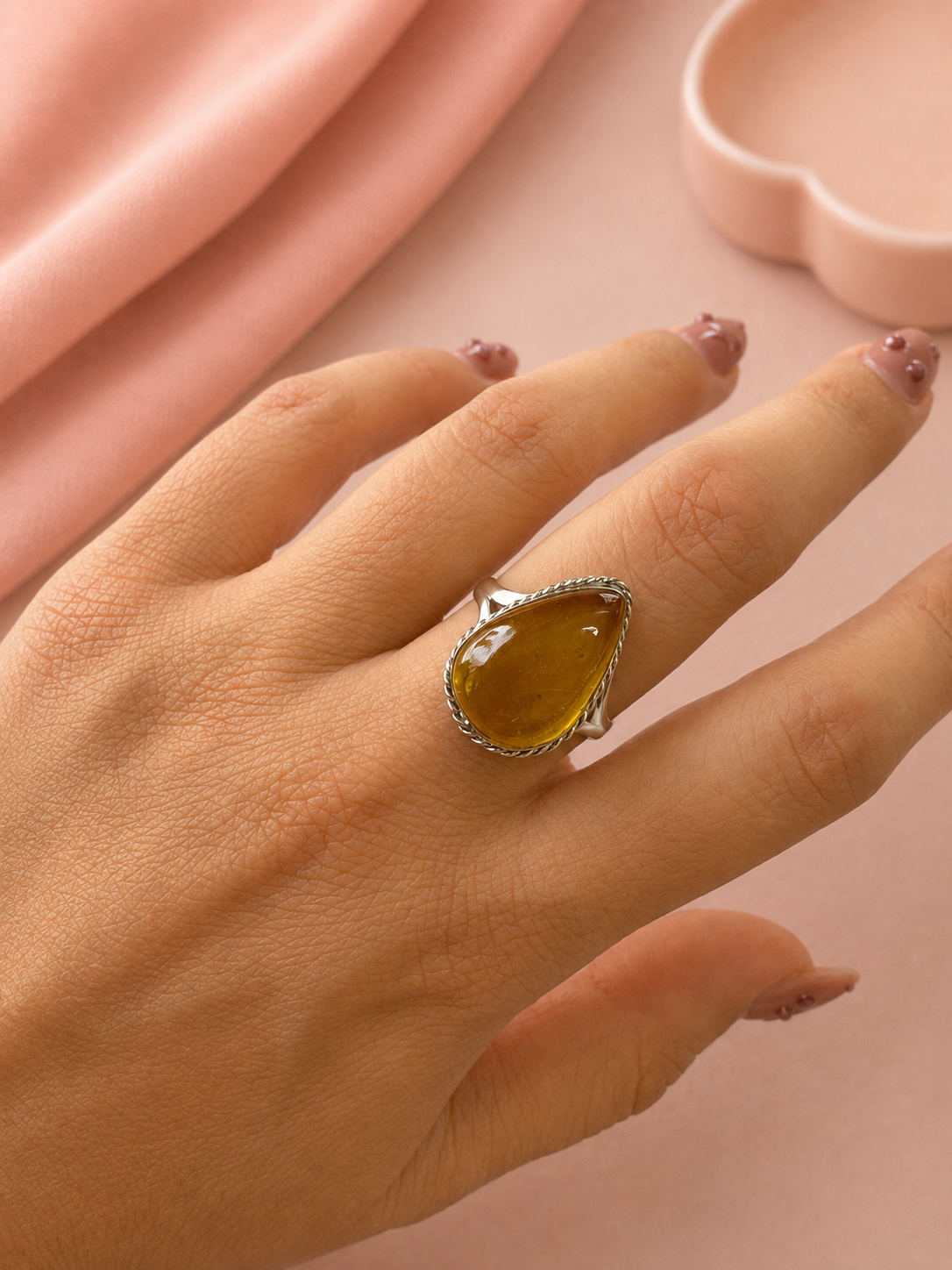 Anillo Ámbar Natural 17