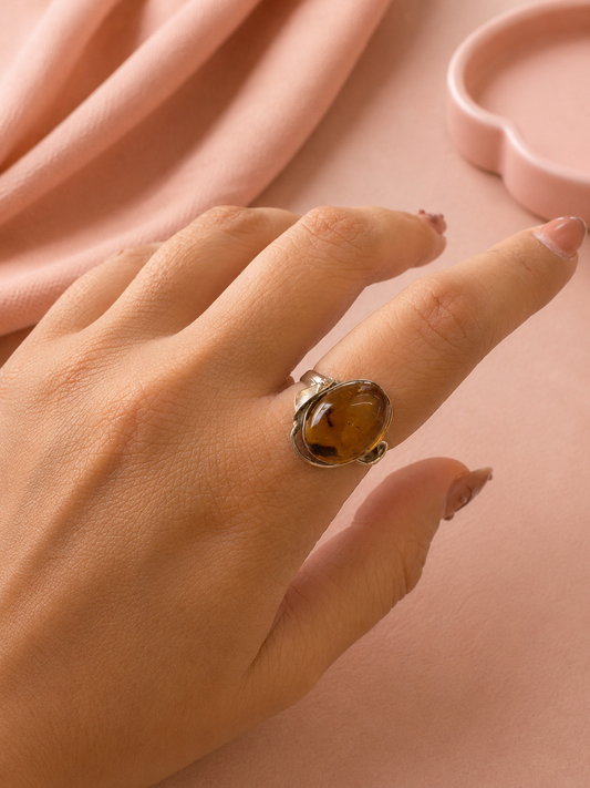 Anillo Ámbar Natural 14