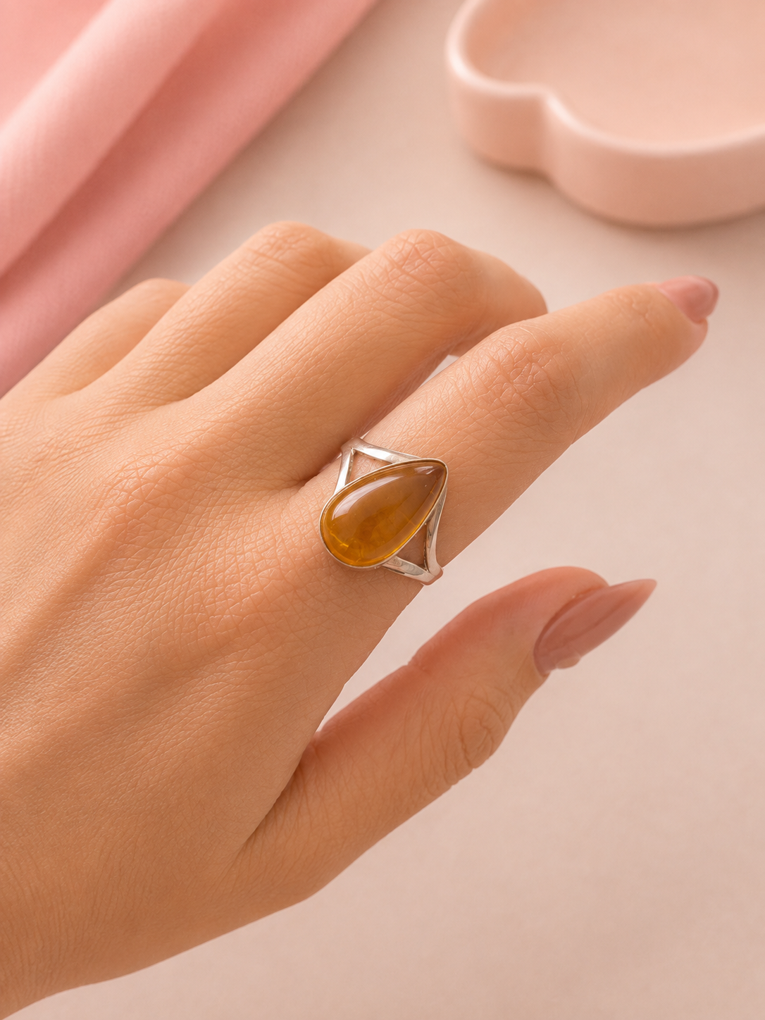 Anillo Ámbar Natural 23