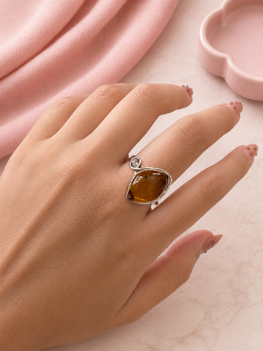 Anillo Ámbar Natural 7