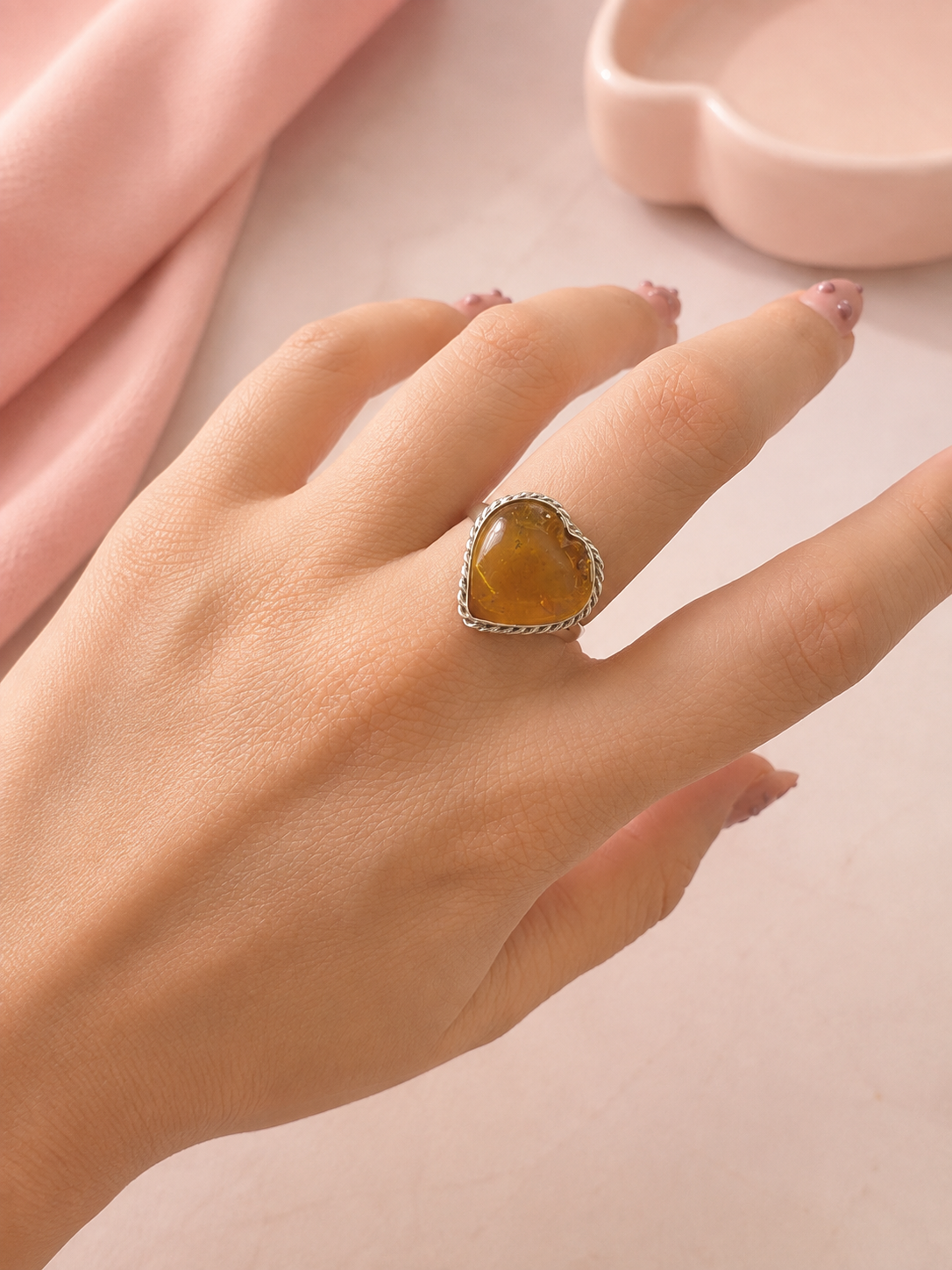 Anillo Ámbar Natural 27