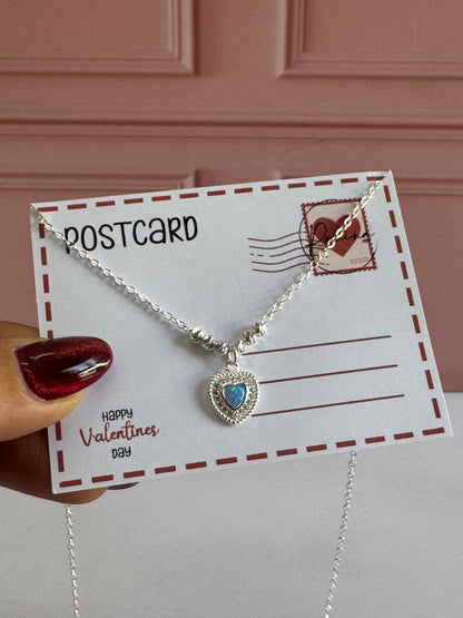 Corazón Ópalo bicel