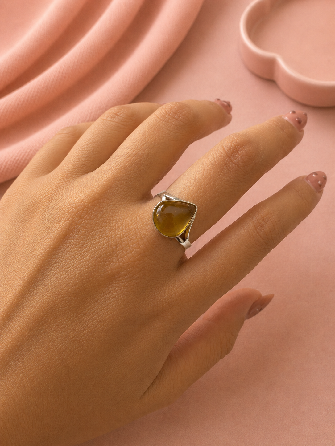 Anillo Ámbar Natural 9