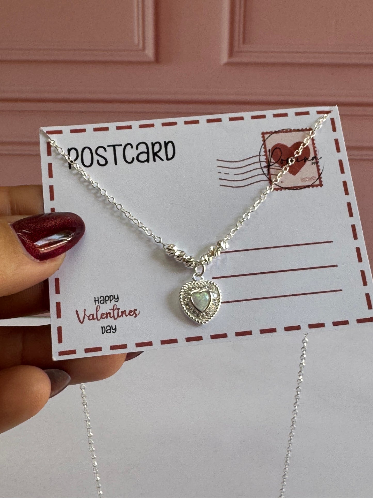 Corazón Ópalo bicel