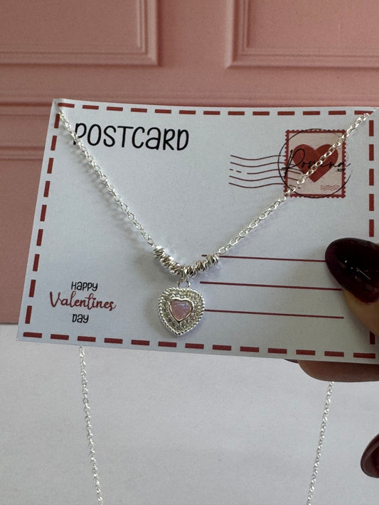 Corazón Ópalo bicel