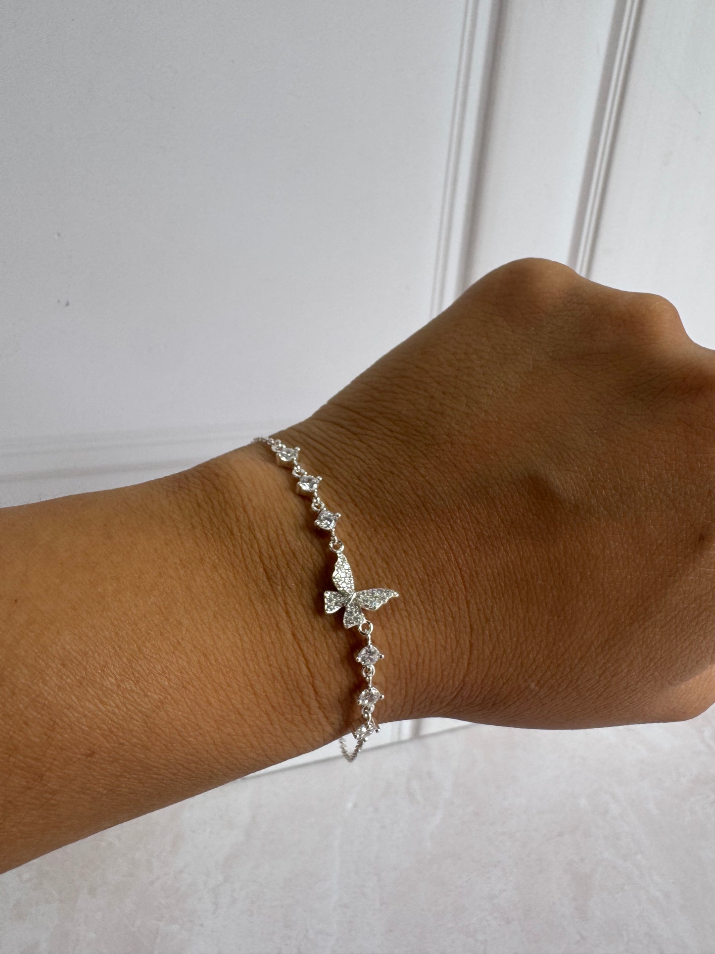 Pulsera Mariposa Zirconias