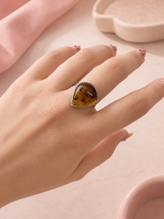 Anillo Ámbar Natural 29