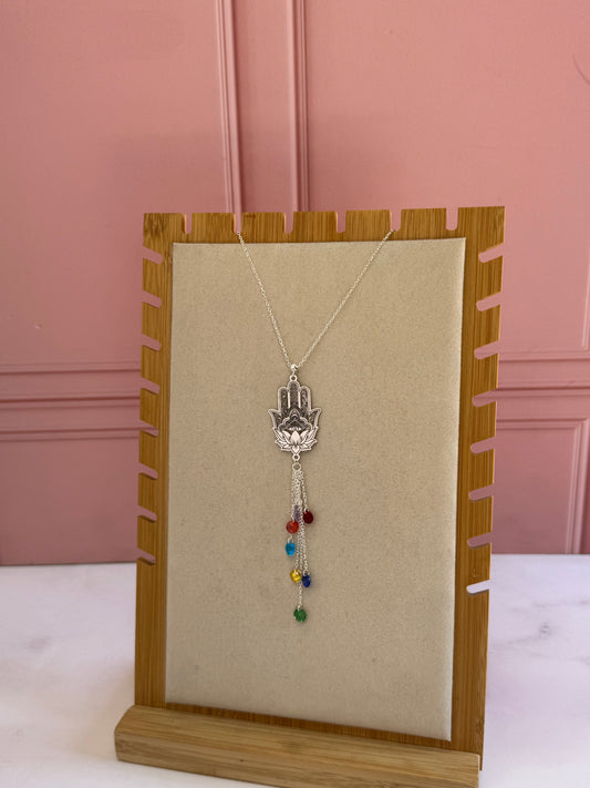 Mano de protección y chakras