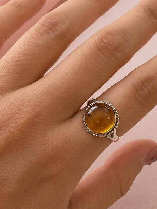 Anillo Ámbar Natural 2