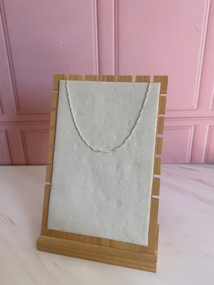 Cadena Torzal Diamantada Plata .925