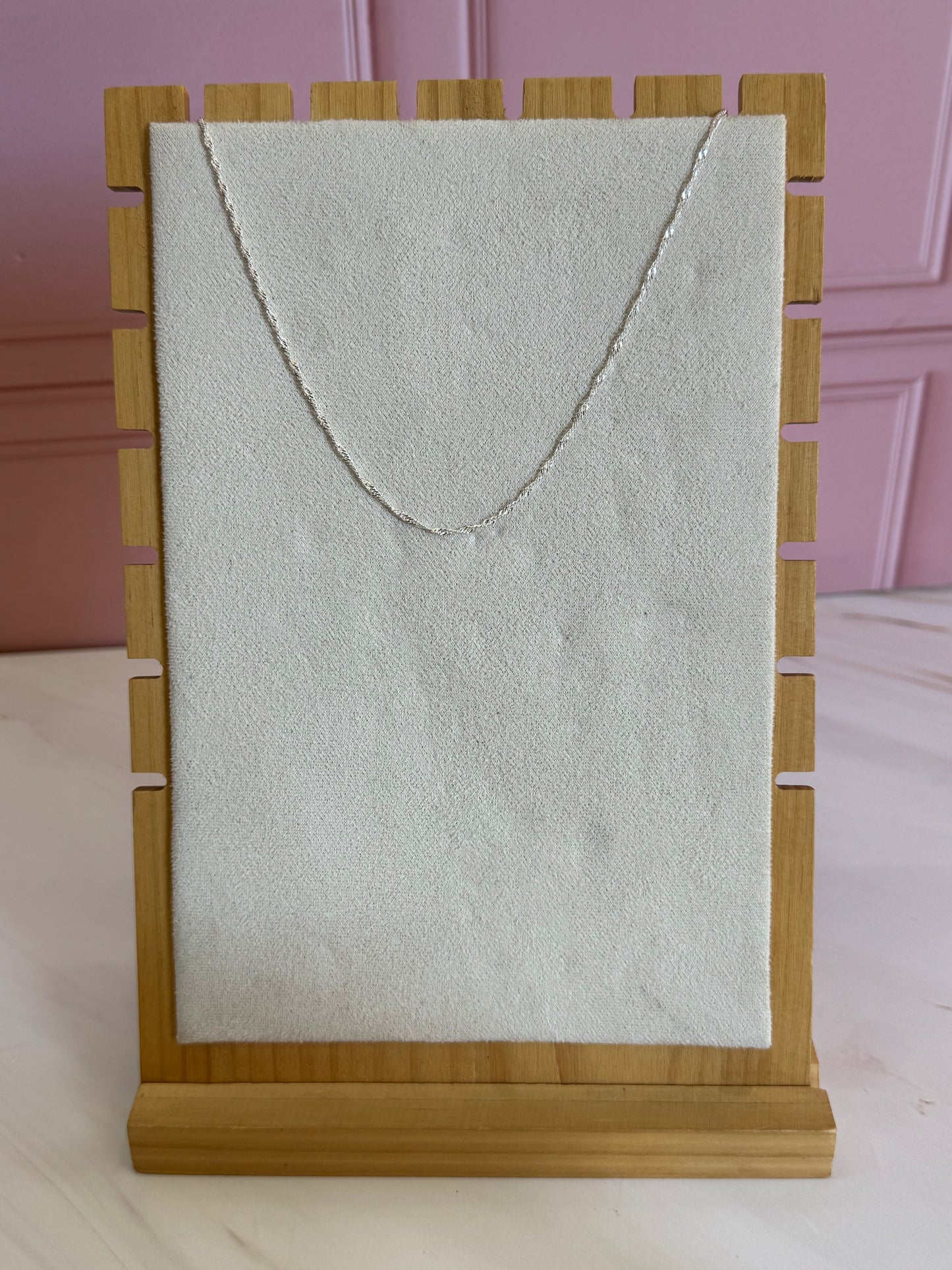 Cadena Torzal Ligera Plata .925