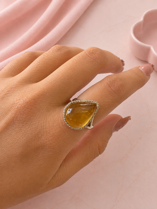 Anillo Ámbar Natural 5