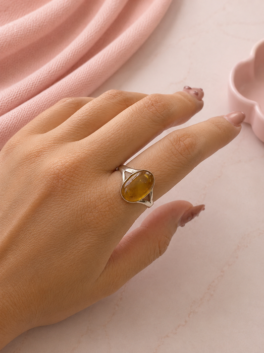 Anillo Ámbar Natural 3